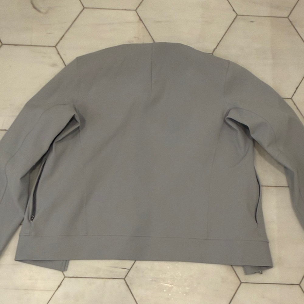 lululemon athletica Light Gray Full-Zip Jacket - Picture 7 of 7